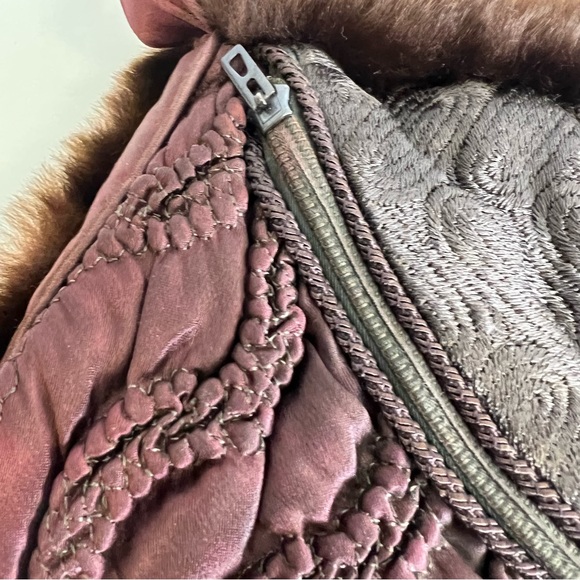 Vintage 40s Glam Luxury Beaver Fur
Clutch Hand Warmer Muff Handbag Bag
Evening - Picture 10 of 11